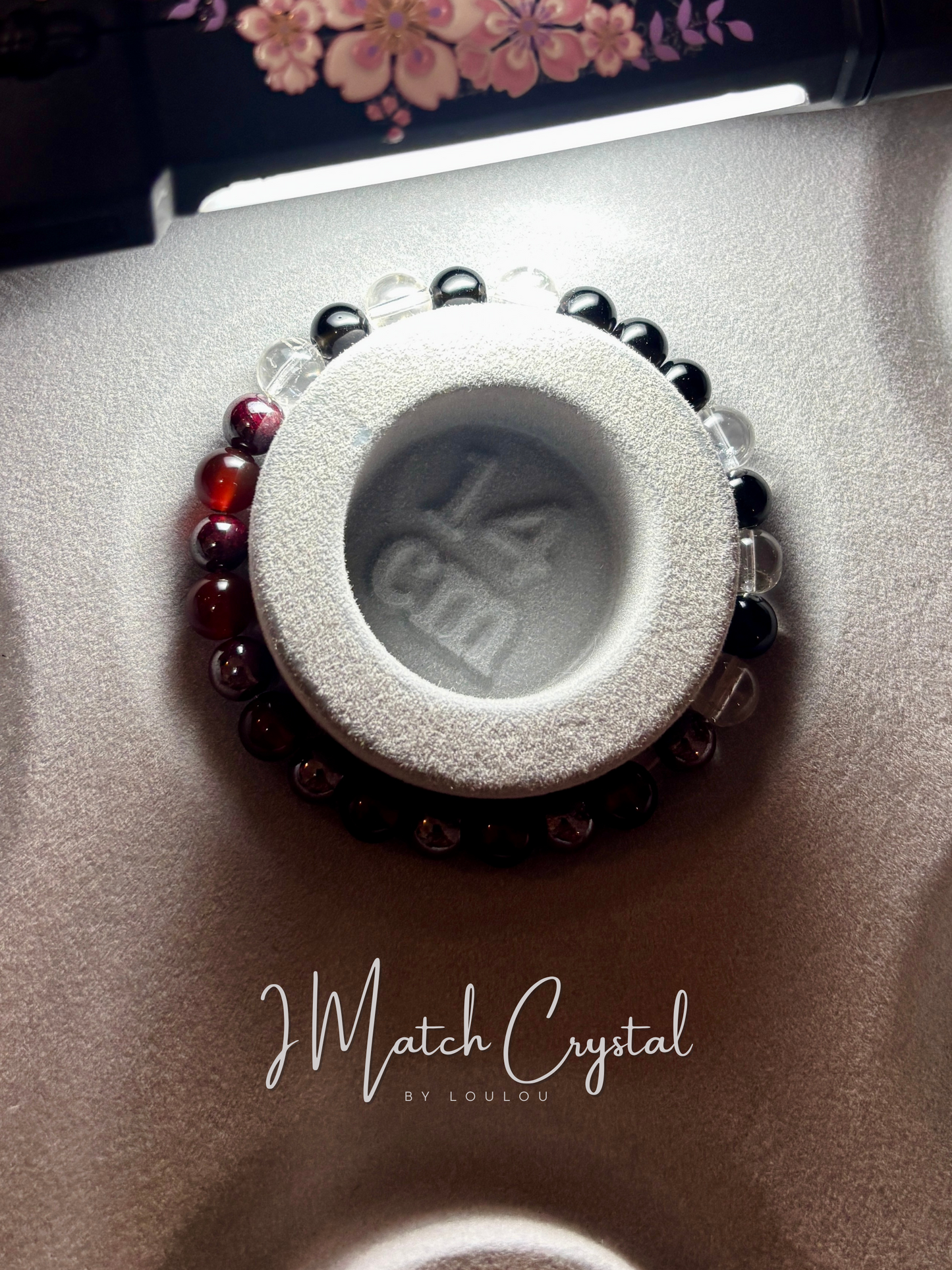 【辟邪擋煞】兒童6mm （硃砂）✨兒童盂蘭節辟邪手串✨——硃砂×黑曜×白晶×紅瑪瑙｜6mm天然水晶｜專為孩童設計的七月平安守護