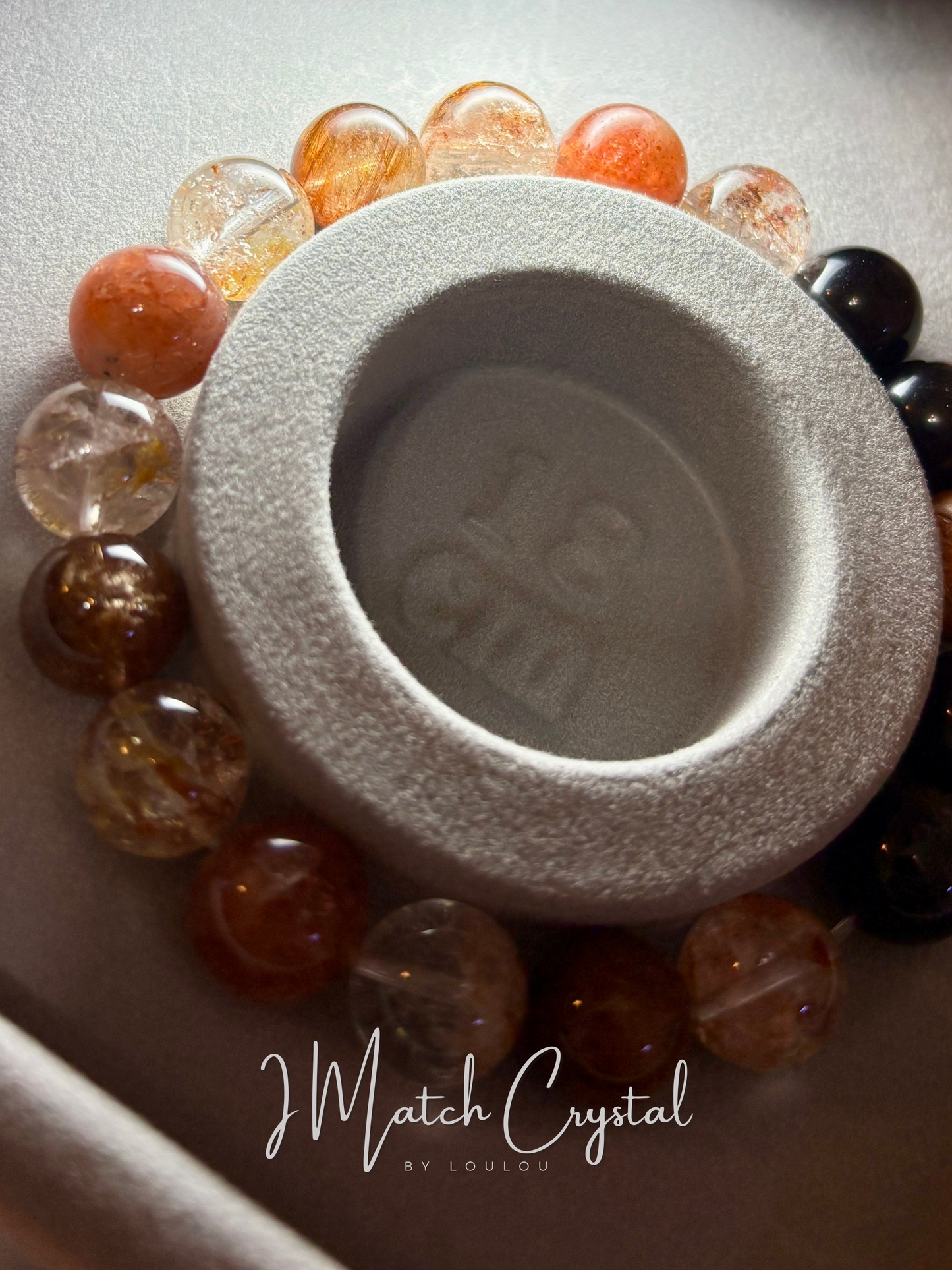 🐉【辰龍六合開運手串】銅礦錦鯉招財 · 金太陽貴人 · 山桃核雞珠｜11mm天乙貴人局🐉