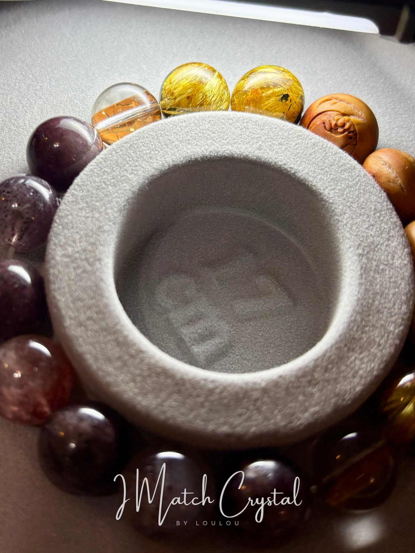 【度身訂造】（高能量）水晶手鏈｜脈輪五行專屬訂製