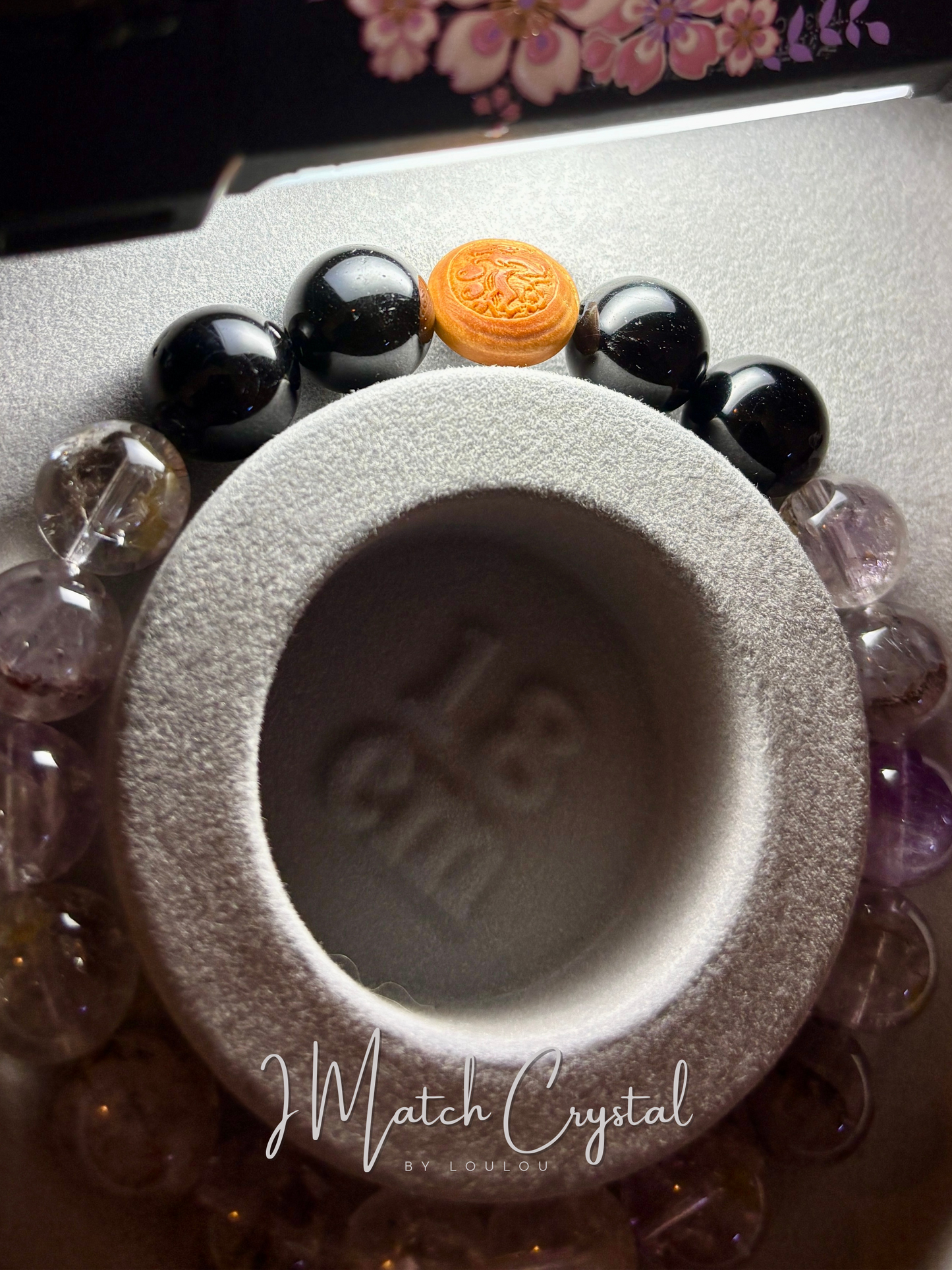 🐉【辰龍六合開運手串】銅礦錦鯉招財 · 金太陽貴人 · 山桃核雞珠｜11mm天乙貴人局🐉