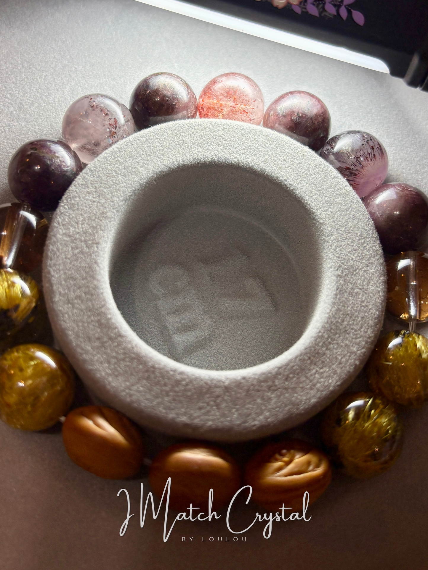 【度身訂造】（高能量）水晶手鏈｜脈輪五行專屬訂製