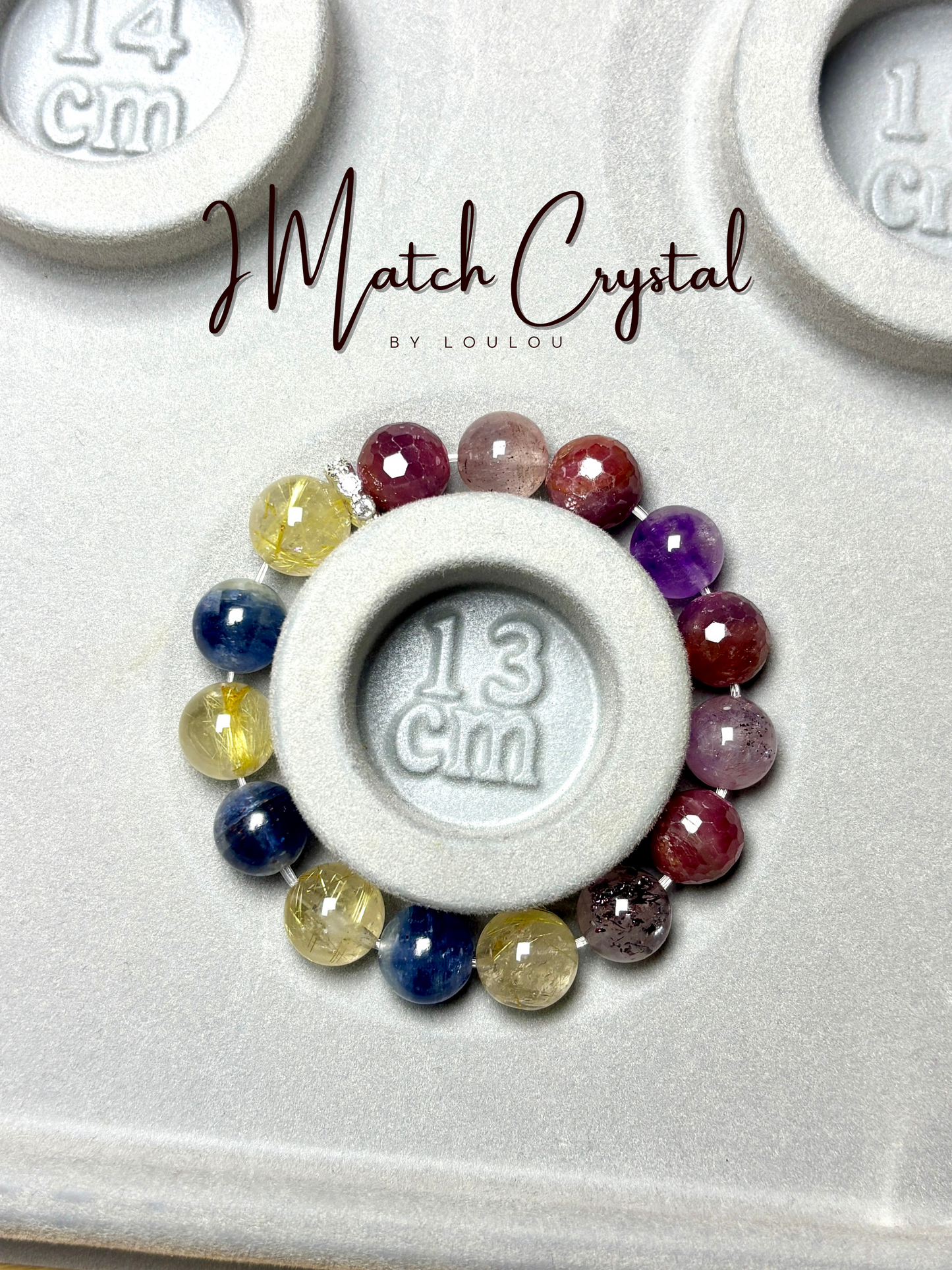 【度身訂造】（高能量）水晶手鏈｜脈輪五行專屬訂製