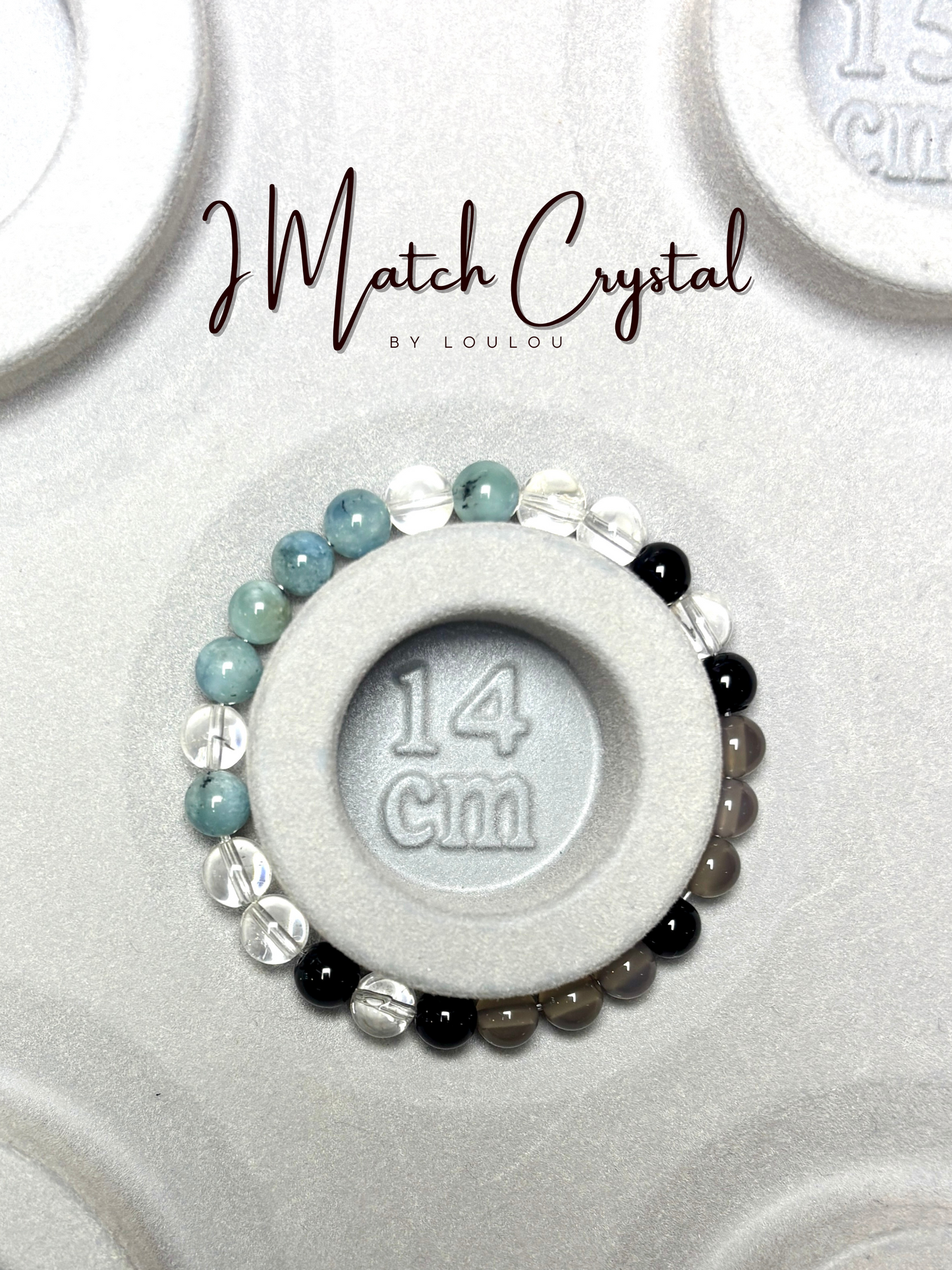 【自閉症】「安心守護」兒童水晶手串(6mm)｜自閉症情緒穩定‧溫和能量‧專注平衡