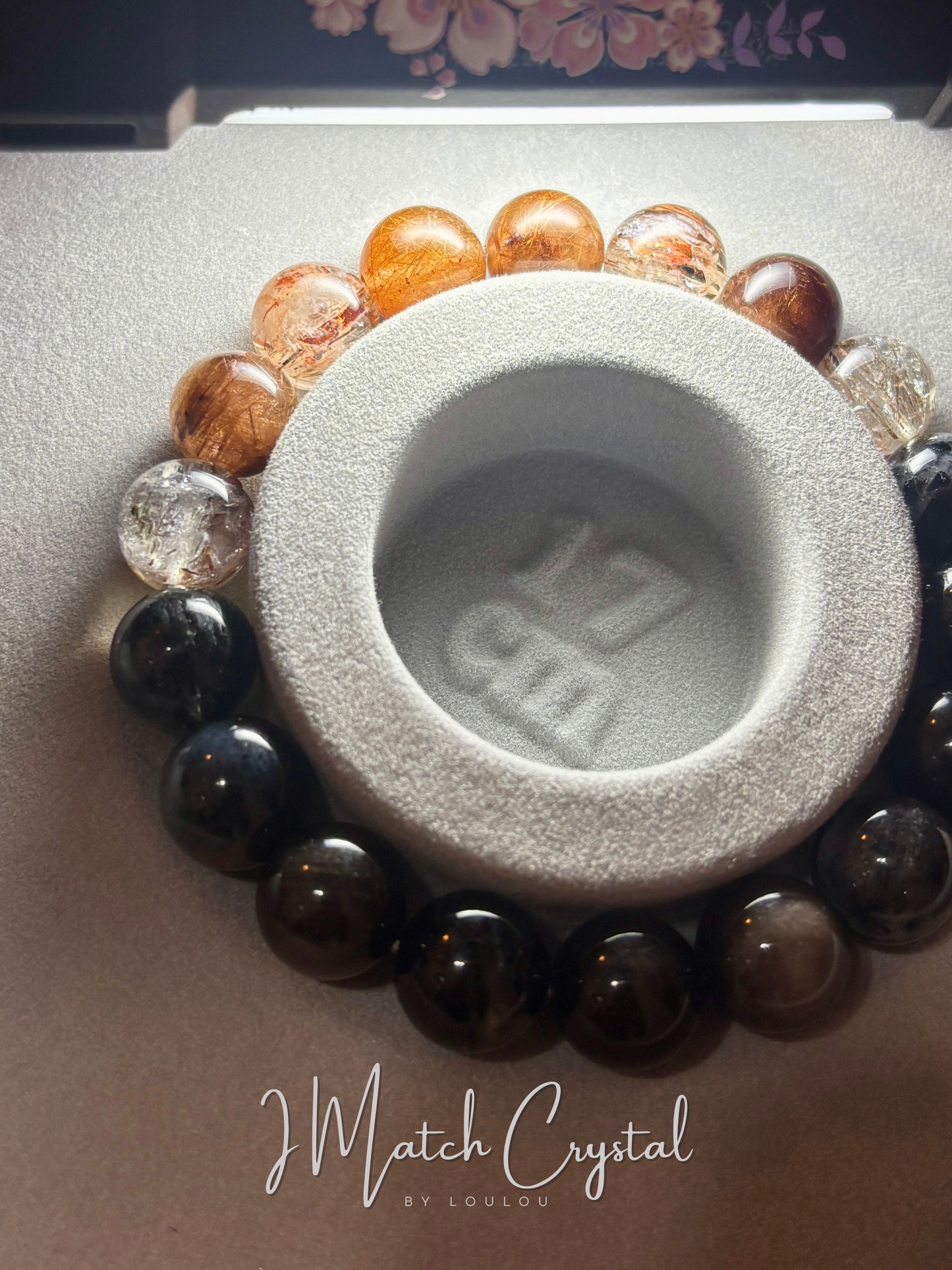 【辟邪擋煞】黑金超七辟邪擋煞手串｜殯儀醫護防護水晶｜11mm能量手鏈