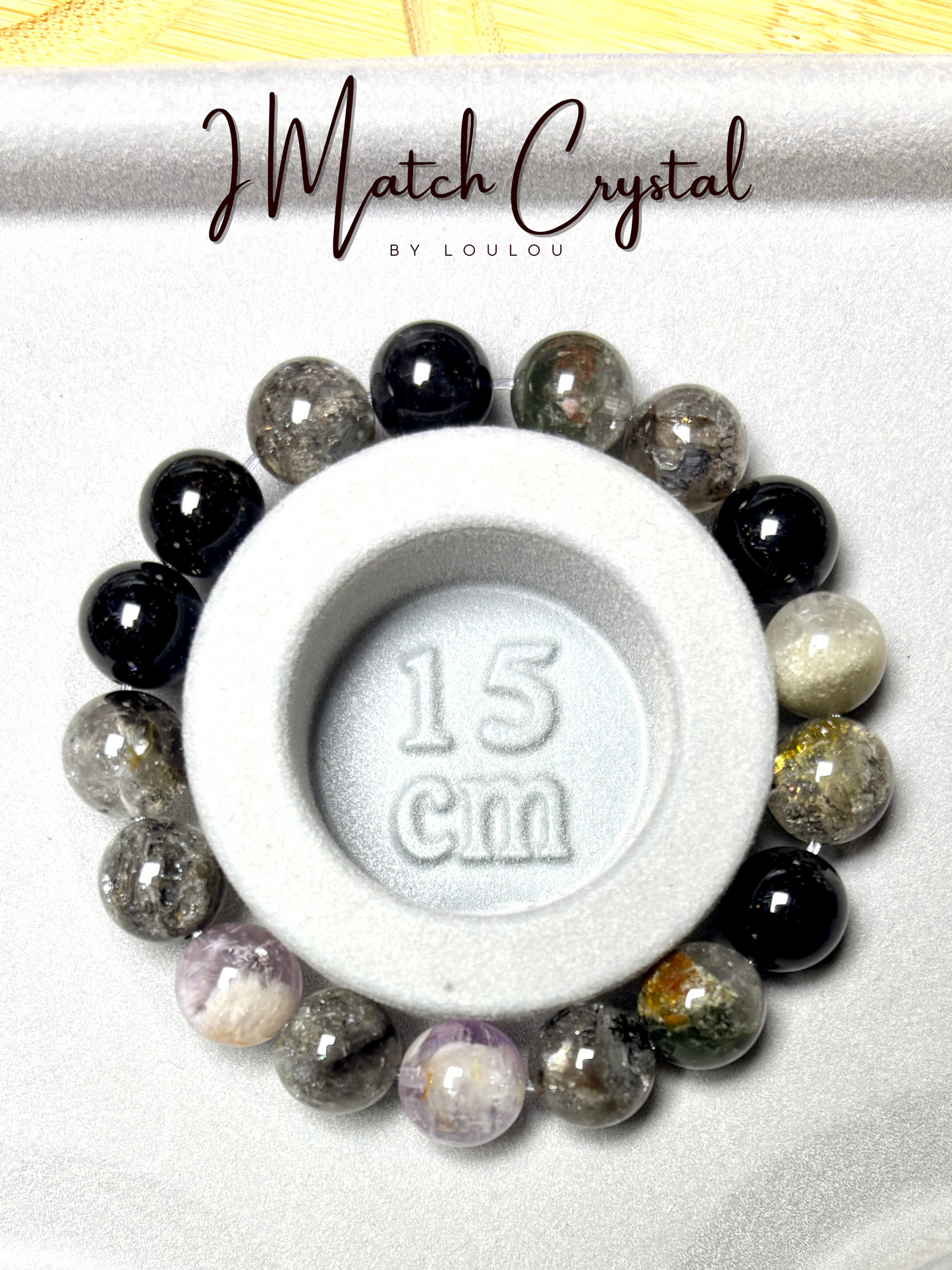 【度身訂造】能量水晶手鏈｜脈輪五行專屬訂製