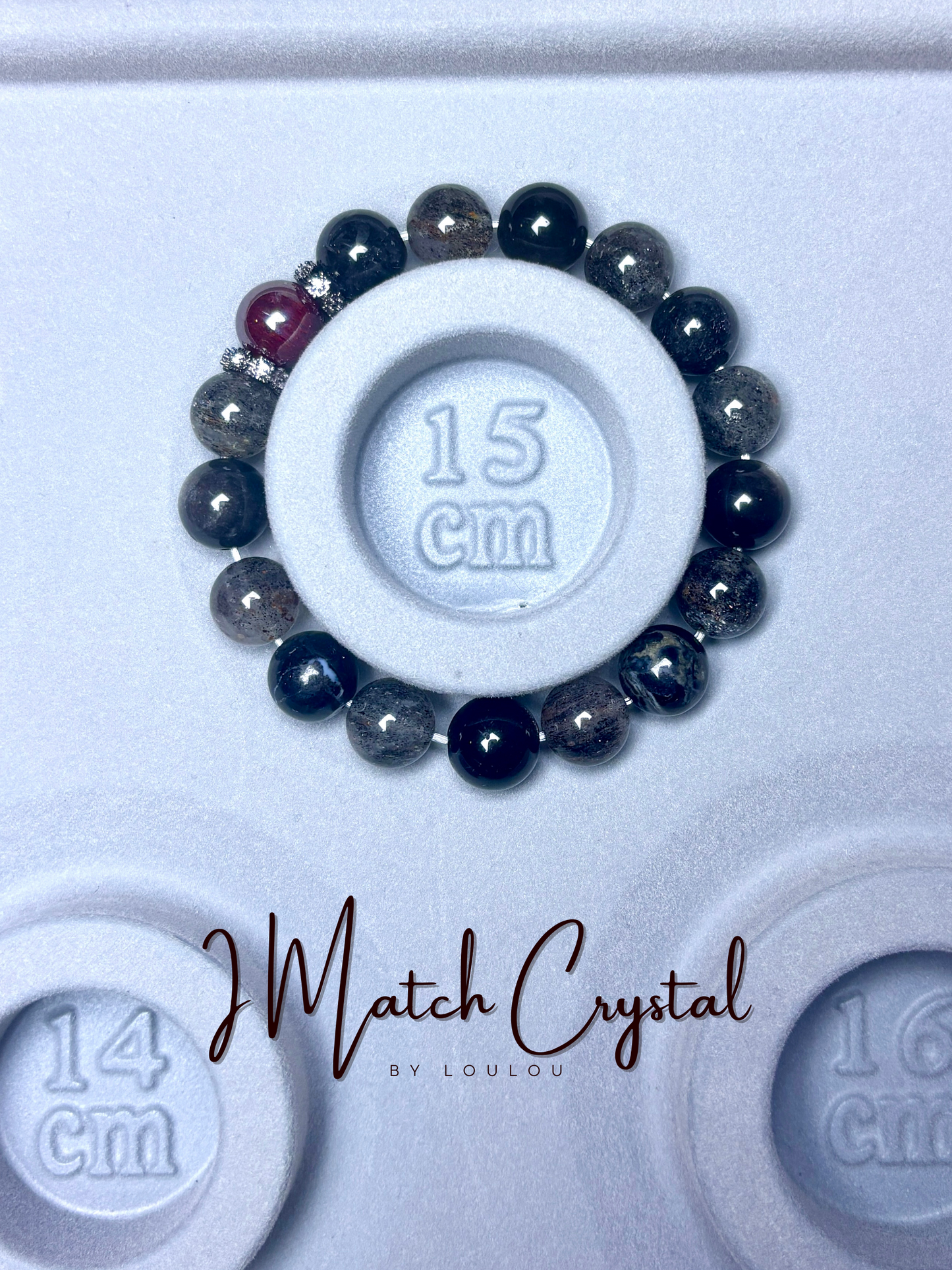 【辟邪擋煞】✨ 暗夜守護黑晶手串(10mm)｜盂蘭節強效辟邪 · 醫護殯儀防護必備