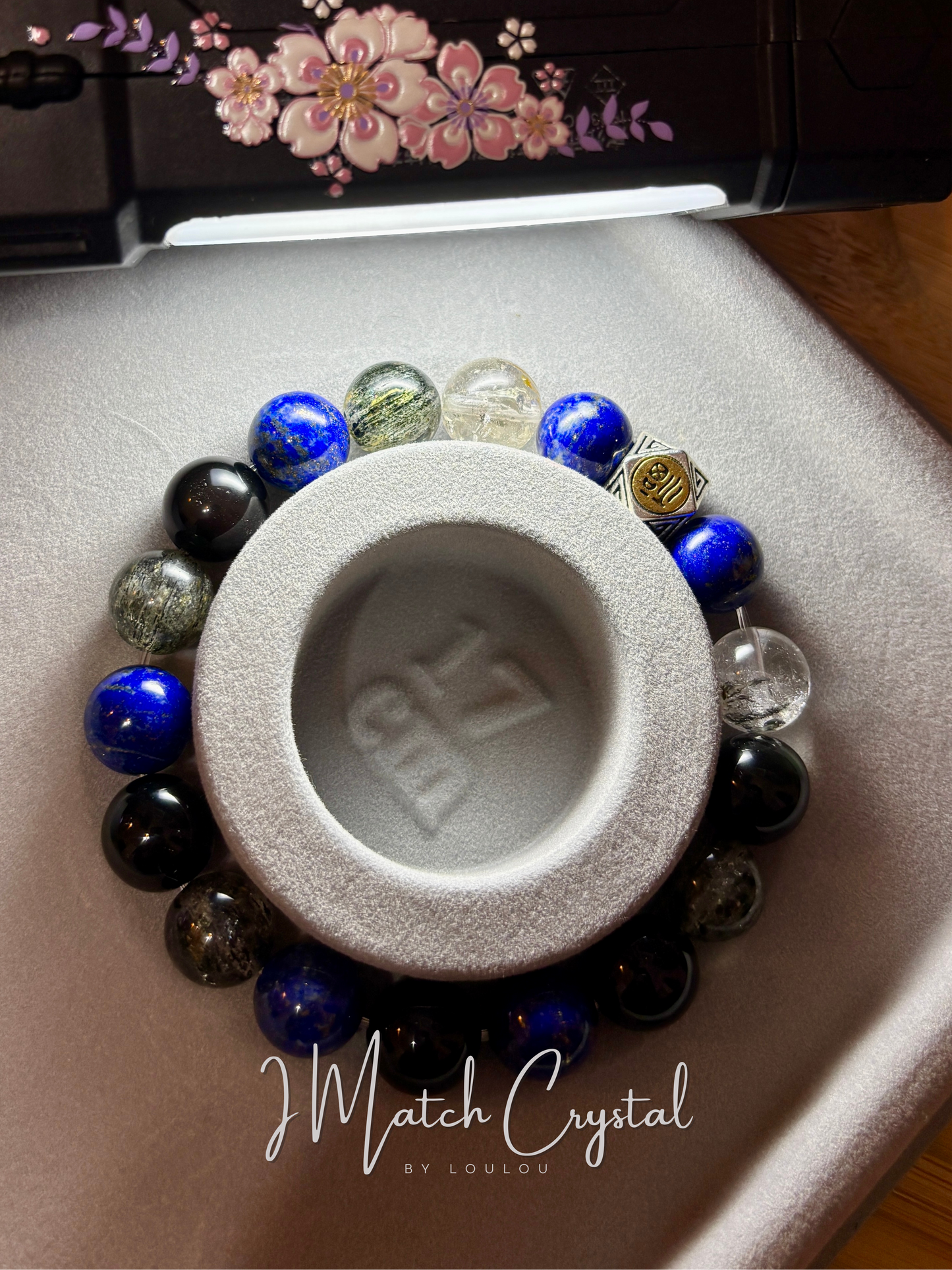 【守護三高】11mm 守護三高的水晶能量手串