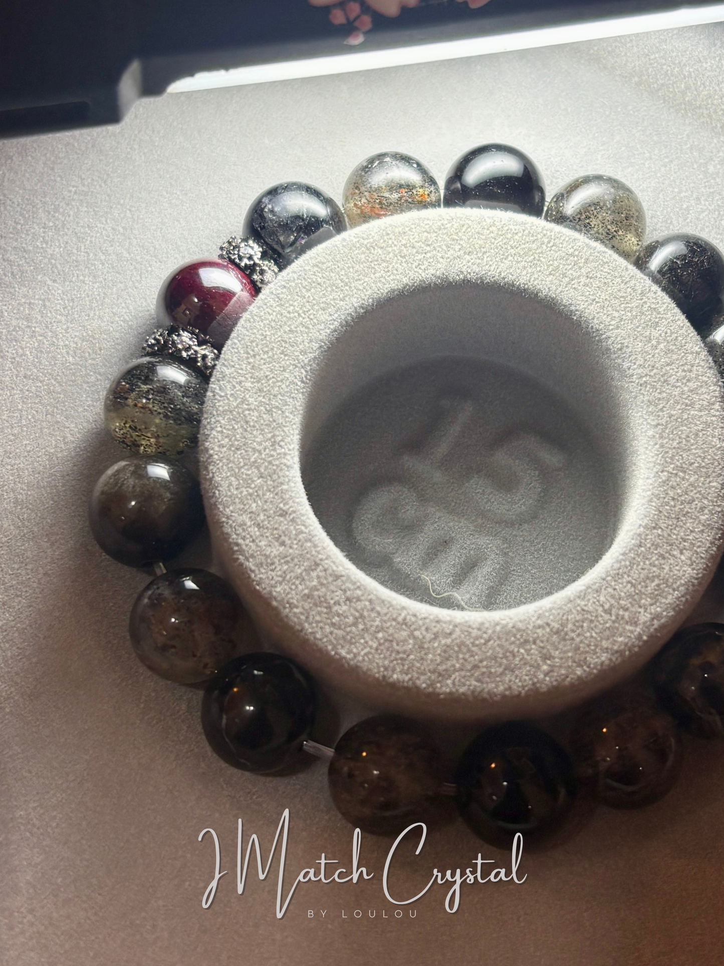 【辟邪擋煞】✨ 暗夜守護黑晶手串(10mm)｜盂蘭節強效辟邪 · 醫護殯儀防護必備