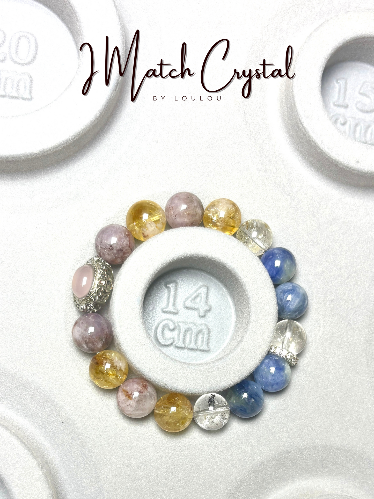 【度身訂造】能量水晶手鏈｜脈輪五行專屬訂製