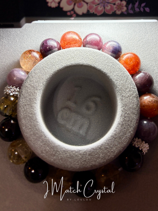 【度身訂造】（高能量）水晶手鏈｜脈輪五行專屬訂製