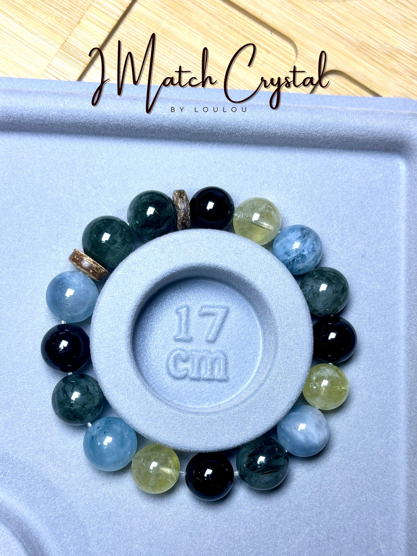 【度身訂造】能量水晶手鏈｜脈輪五行專屬訂製