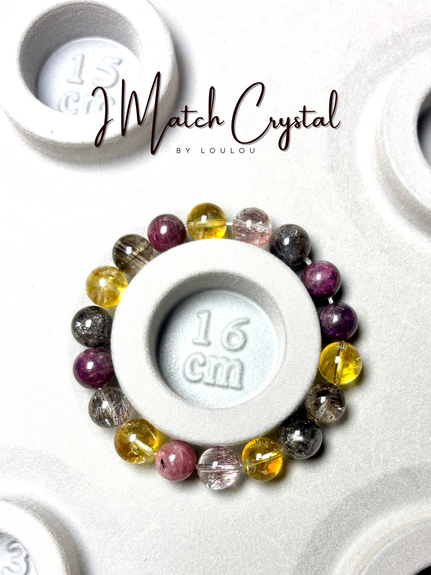 【度身訂造】（高能量）水晶手鏈｜脈輪五行專屬訂製